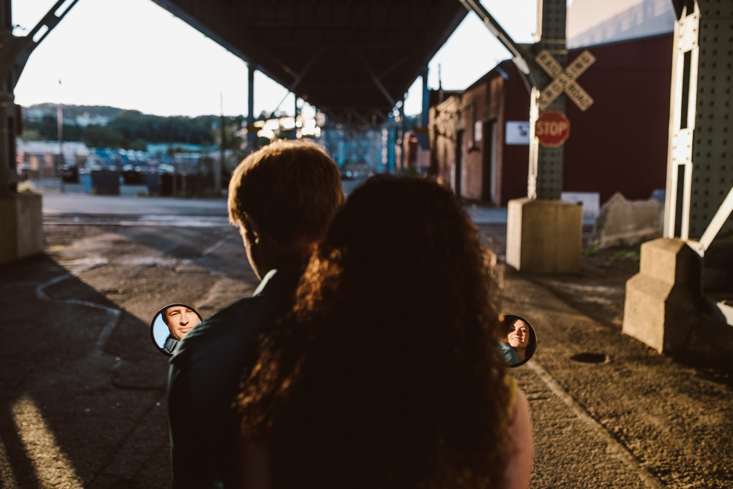 pittsburgh strip district engagement session